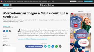 
                            11. Mercadona vai chegar à Maia e continua a contratar - Diário de Notícias