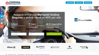 
                            2. Mercantil Andina productores - Comparaencasa