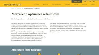 
                            8. MERCAREON: Efficiency & transparency for inbound goods