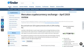 
                            7. Mercatox review 2019 | Features, fees and more | finder.com