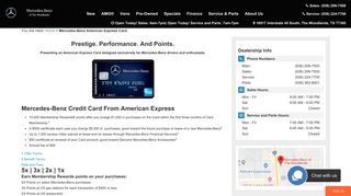 
                            9. Mercedes-Benz American Express Card | Mercedes-Benz of The ...