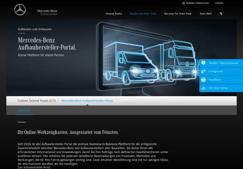 
                            4. Mercedes-Benz Aufbauhersteller-Portal – Mercedes-Benz Trucks