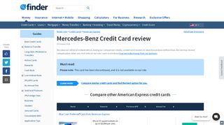 
                            11. Mercedes-Benz Card from American Express review | finder.com