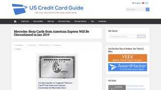 
                            10. Mercedes-Benz Cards from American Express Will Be Discontinued in ...