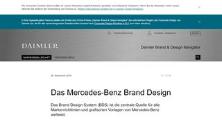 
                            2. Mercedes-Benz - Daimler Brand & Design Navigator