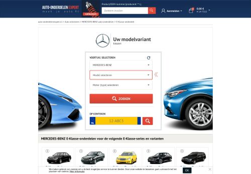
                            10. MERCEDES-BENZ E-KLASSE auto-onderdelen online - koop ...