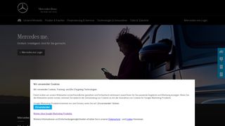 
                            2. Mercedes me - landing page - Mercedes-Benz.ch