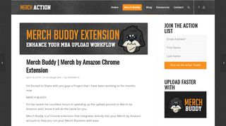 
                            9. Merch Buddy | Merch by Amazon Chrome Extension - Merch Action