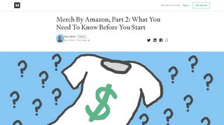 
                            12. Merch By Amazon, Part 2: What You Need To Know Before ...