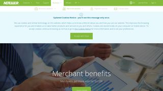 
                            8. Merchant benefits - Neteller