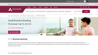 
                            2. Merchant & Cards Solutions Start Up Banking - Axis Bank