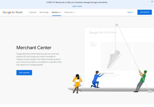 
                            9. Merchant Center - Google