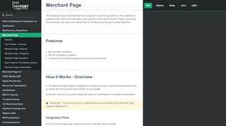 
                            7. Merchant Page