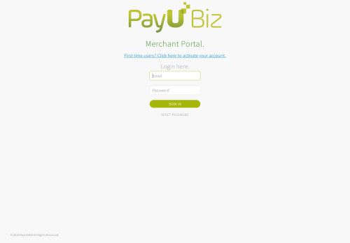 
                            2. Merchant Portal - PayU