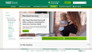 
                            11. Merchant Services - Business | M&T Bank - mtb MTB