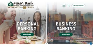 
                            4. Merchants and Manufacturers Bank: Welcome