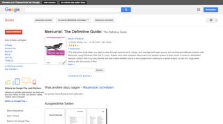 
                            9. Mercurial: The Definitive Guide: The Definitive Guide