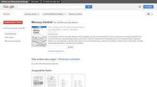 
                            12. Mercury Control: for Coal-Derived Gas Streams