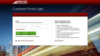 
                            2. Mercury Insurance | Login