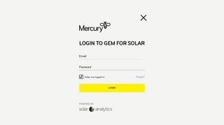 
                            8. Mercury: User Login