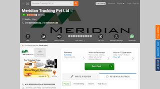 
                            10. Meridian Tracking Pvt Ltd, Satellite - Tracking System Dealers in ...
