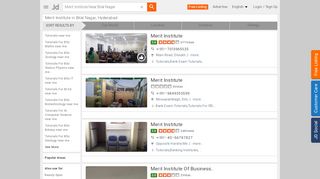 
                            4. Merit Institute in Hyderabad - Justdial