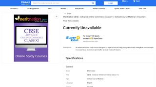 
                            7. Meritnation CBSE - Advance Online Commerce (Class 11) ...