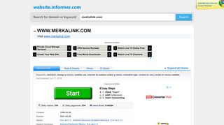 
                            11. merkalink.com at Website Informer. Visit Merkalink.