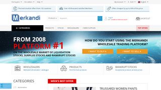 
                            2. merkandi.com: Wholesale Clearance and Pallets, bankrupt stock ...