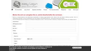 
                            8. Merken Sie sich vor und geben Sie an, welche ... - easy Login