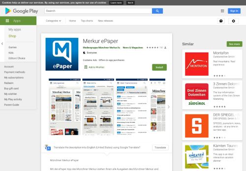 
                            10. Merkur ePaper – Apps bei Google Play