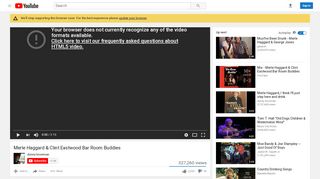
                            12. Merle Haggard & Clint Eastwood Bar Room Buddies - YouTube