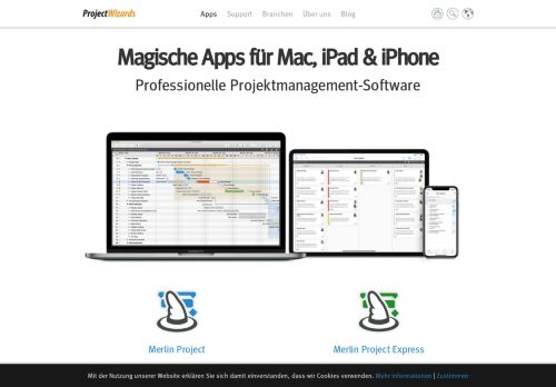 
                            5. Merlin Project – the PM Software for Mac and iPhone