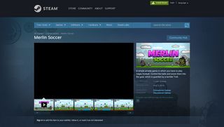 
                            13. Merlin Soccer on Steam
