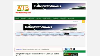 
                            6. Merrybet Computer Version : How To Use It On Mobile Phone - latest ...
