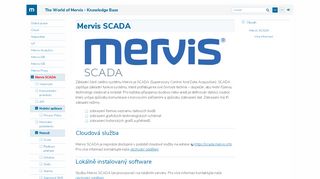 
                            3. Mervis SCADA - The World of Mervis - Knowledge Base