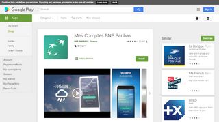 
                            7. Mes Comptes BNP Paribas – Applications sur Google Play