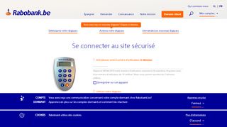 
                            5. Mes comptes - Rabobank.be
