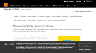 
                            3. Messagerie mail Orange : découvrir la boîte mails - Assistance Orange