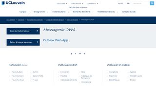 
                            10. Messagerie OWA | UCLouvain