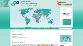 
                            11. MesseCard - Aussteller - 52. Internationale Übungsfirmen Messe