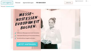 
                            6. Messehostessen ab 17,50€/h buchen | Messepersonal von ucm.agency