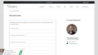
                            2. Messekontakt - Patagona