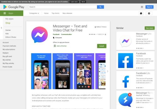 
                            9. Messenger – Apps bei Google Play