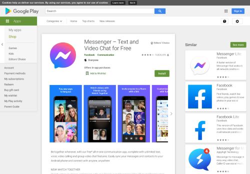 
                            5. Messenger – Apps i Google Play