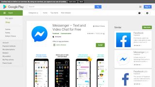 
                            8. Messenger – Apps no Google Play