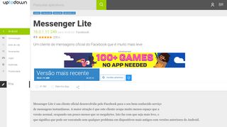 
                            13. Messenger Lite 53.0.0.2.210 para Android - Download em Português