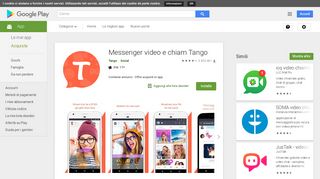 
                            2. Messenger video e chiam Tango - App su Google Play