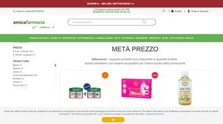 
                            4. Metà Prezzo - Amica Farmacia