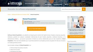 
                            9. Meta4 PeopleNet - Software Selección